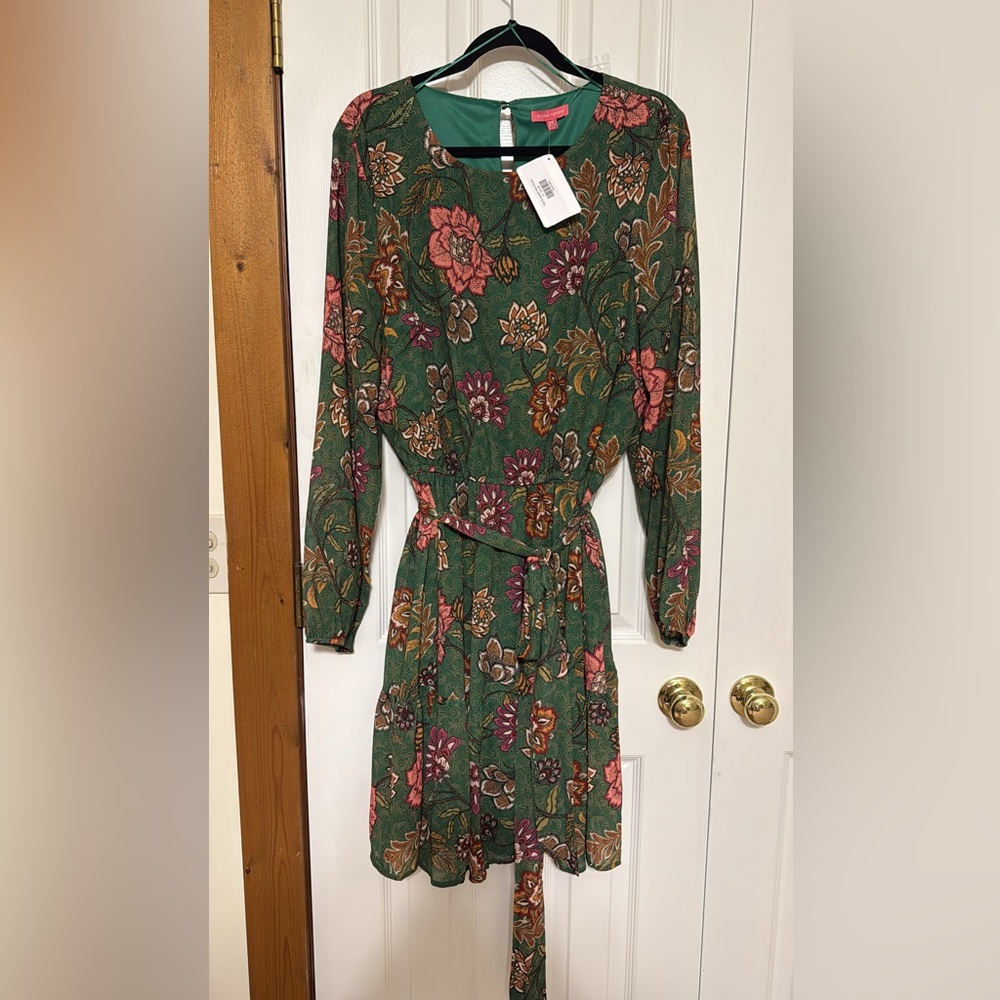 NWT Flying Tomato Green Dress - 2X